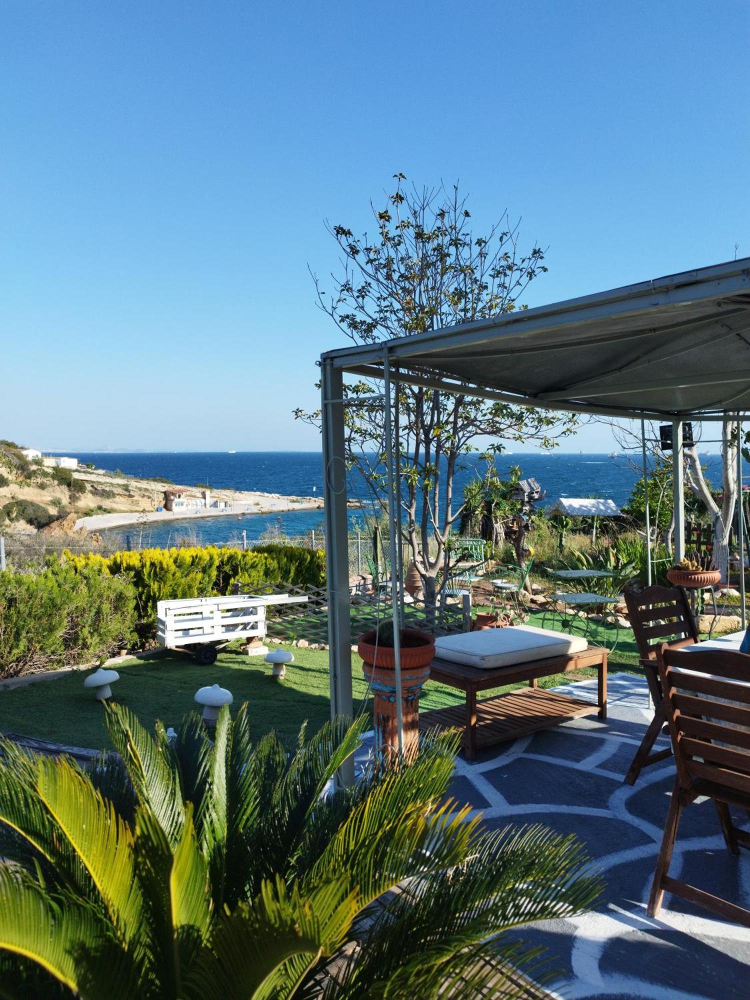 Kynosoura'S Sea View Apartment Ambelakia Luaran gambar
